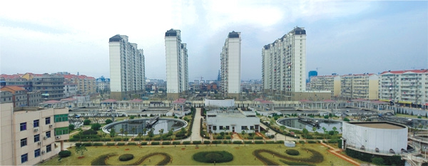 江西最大污水處理廠——南昌朝陽污水處理廠二期工程（省、市優(yōu)良工程，獲滕王閣杯）